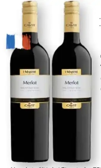 Scheck-in-Center Cavit Mastri Vernacoli Merlot Trentino Angebot