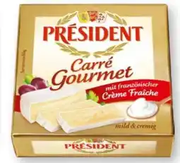 Scheck-in-Center Président Carré Gourmet Angebot