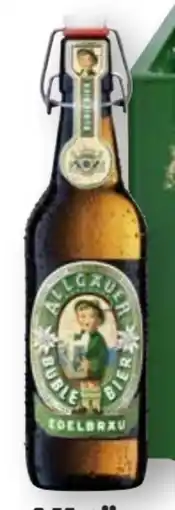 Scheck-in-Center Allgäuer Brauhaus Büble Edelbräu Angebot