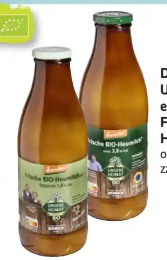 Edeka Unsere Heimat Echt & Gut Bio-Heumilch Angebot