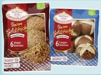 Edeka Coppenrath & Wiese Unsere Goldstücke Laugenbrötchen Angebot