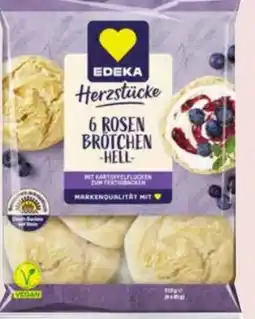 Edeka Edeka Herzstücke 6 Rosenbrötchen Vegan Angebot