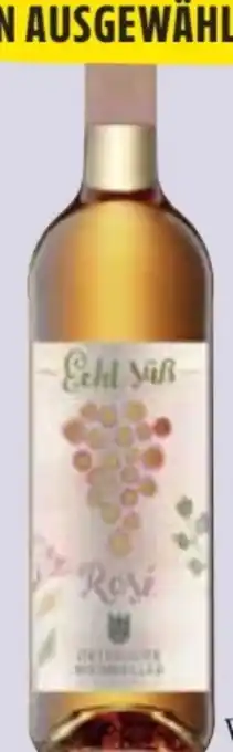 Edeka Ortenauer Weinkeller Echt Süß Rosé Angebot