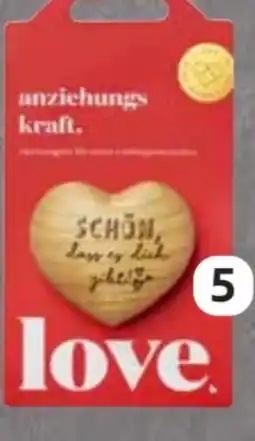 Edeka Holz-Magnet Angebot