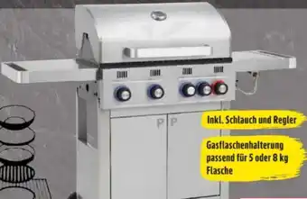 Edeka Tepro Gasgrill Wellington 4 PowerZone Angebot