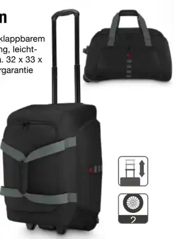 Edeka Wenger Reisetasche mit Rollen Angebot