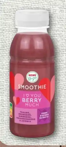 nahkauf Rewe to go Smoothie I love you Berry much Angebot