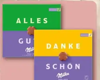 REWE Center Milka Pralinés Dankeschön Angebot