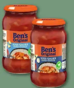 REWE Center Ben's Original Süss-Sauer Extra Gemüse Angebot