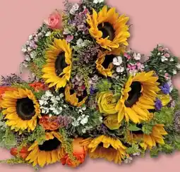 REWE Center Blumenstrauß Sonnenblume Angebot