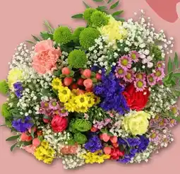 REWE Center Blumenstrauß Kunterbunte Freude Angebot