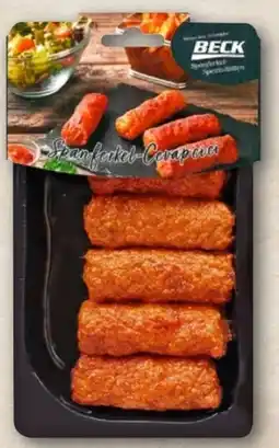 REWE Center Beck Spanferkel Cevapcici Angebot
