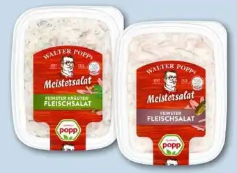 REWE Center Popp Feinster Fleischsalat Angebot