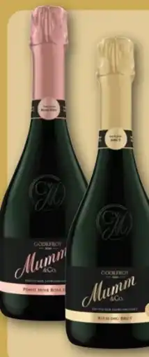 REWE Center Mumm & Co. Godefroy von Pinot Noir Rosé Angebot