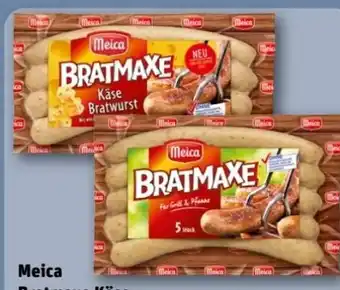 REWE Center Meica Bratmaxe Käse Bratwurst Angebot