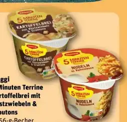 REWE Center Maggi 5 Minuten Terrine Kartoffelbrei mit Röstzwiebeln & Croutons Angebot