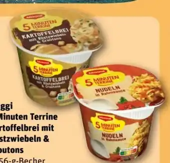 REWE Center Maggi 5 Minuten Terrine Kartoffelbrei mit Röstzwiebeln & Croutons Angebot