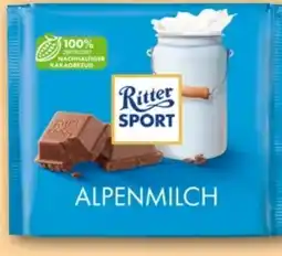 REWE Center Ritter Sport Alpenmilch Angebot