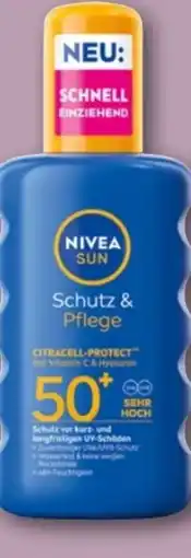 REWE Center Nivea Sun Sonnenspray LSF 50+ Angebot