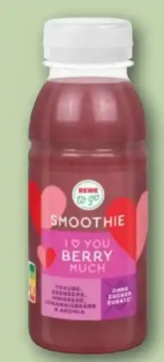 REWE Rewe to go Smoothie I love you Berry much Angebot