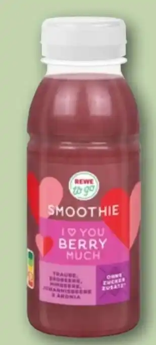 REWE Rewe to go Smoothie I love you Berry much Angebot
