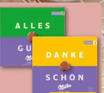 REWE Milka Pralinés Dankeschön Angebot