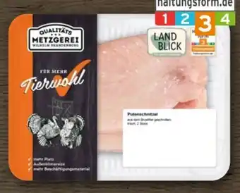 REWE Metzgerei Wilhelm Brandenburg Puten-Schnitzel Angebot