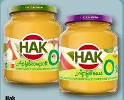 REWE HAK Apfelkompott Angebot