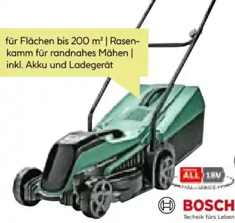 BayWa Bosch Akku-Rasenmäher City Mower 18 Angebot