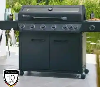BayWa Rothmann Gasgrillwagen Vulcano 6 Turbo Plus Angebot