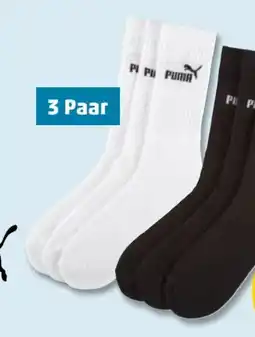 PENNY Puma Sportsocken 3er Pack Angebot