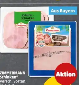 PENNY Fleischwerke Zimmermann Bergkräuter-Schinken Angebot