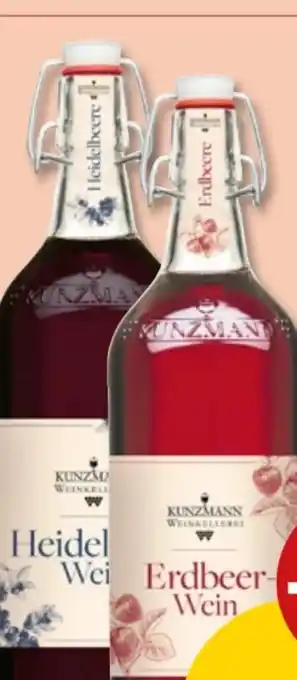 PENNY Kunzmann Weinkellerei Erdbeer Wein Angebot