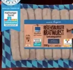 E-Center Edeka Heimatliebe Regensburger Bratwurst Angebot