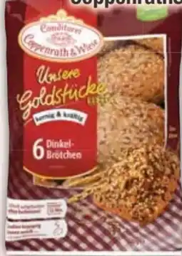 E-Center Coppenrath & Wiese Unsere Goldstücke 6 Mehrkornbrötchen Angebot