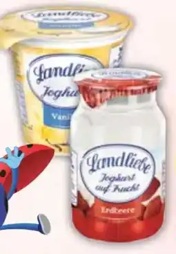 E-Center Landliebe Joghurt Erdbeere Angebot