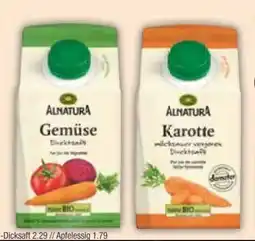 E-Center Alnatura Bio Gemüse Saft Angebot