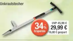 E-Center Gardena Unkrautstecher Angebot
