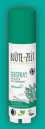 E-Center Blütezeit Naturkosmetik Deospray Angebot