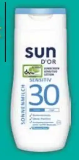 E-Center Sun D'Or Sonnenmilch Sensitiv LSF 30 Angebot