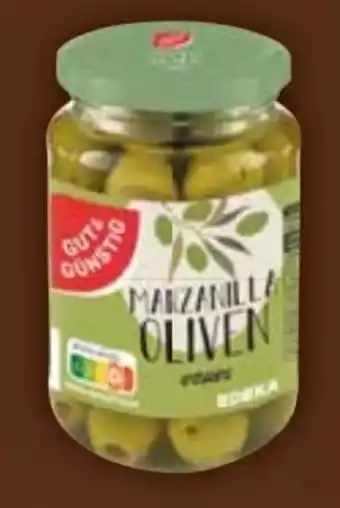 E-Center Gut & Günstig Oliven Angebot