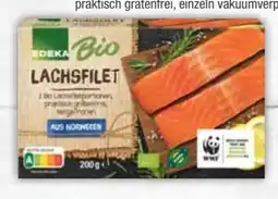 E-Center Edeka Bio Lachsfilet gefroren Angebot