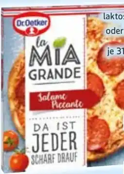 Edeka Dr. Oetker Pizza la Mia Grande Salame Piccante Angebot