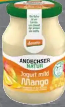 Edeka Andechser Natur Bio-Joghurt Mango Angebot