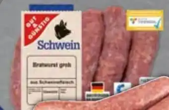 Edeka Gut & Günstig Bratwurst Angebot