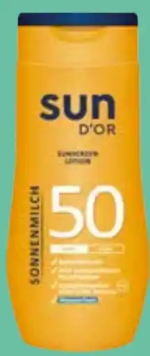 Edeka Sun D'Or Sonnenmilch LSF 50 Angebot