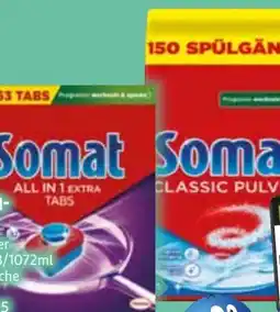 Edeka Somat Spülmaschinen Tabs All-in-1 Extra Angebot