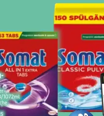 Edeka Somat Spülmaschinen Tabs All-in-1 Extra Angebot