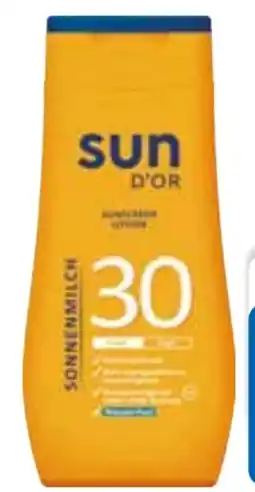 Edeka Sun D'Or Sonnenmilch LSF 30 Angebot