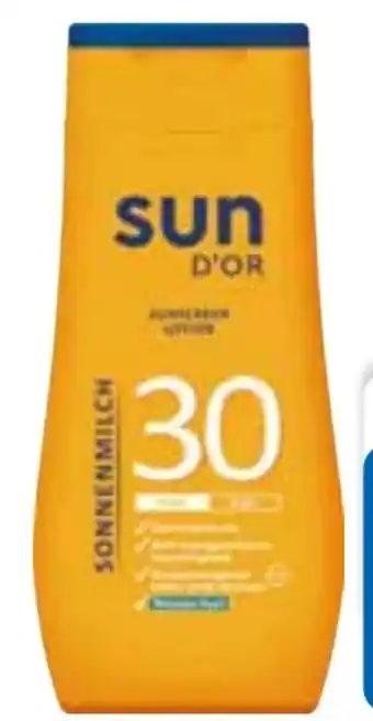 Edeka Sun D'Or Sonnenmilch LSF 30 Angebot